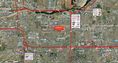 1705 E Broadway Rd, Tempe, AZ - aerial  map view - Image1