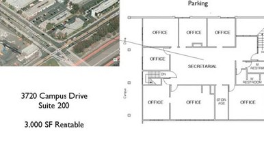 3720 Campus Dr, Newport Beach, CA for lease Floor Plan- Image 1 of 1