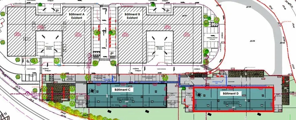 Flex in Cormelles-le-Royal for sale - Site Plan - Image 3 of 5