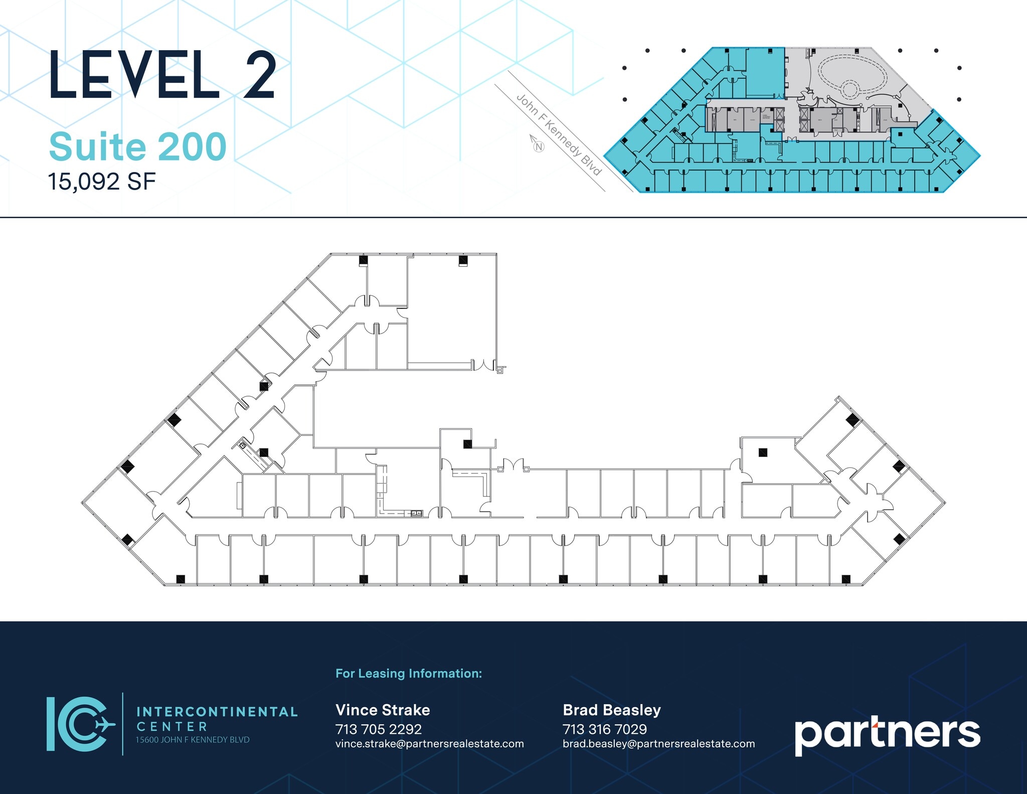 15600 John F Kennedy Blvd, Houston, TX for lease Site Plan- Image 1 of 1