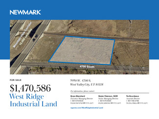 More details for 4700 South, West Valley City, UT - Land for Sale