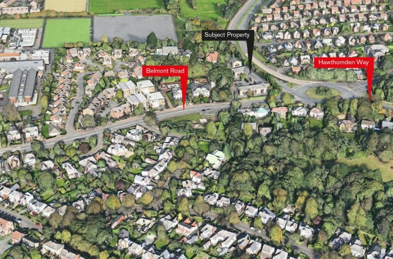 232-240 Belmont Rd, Belfast for lease - Aerial - Image 2 of 3