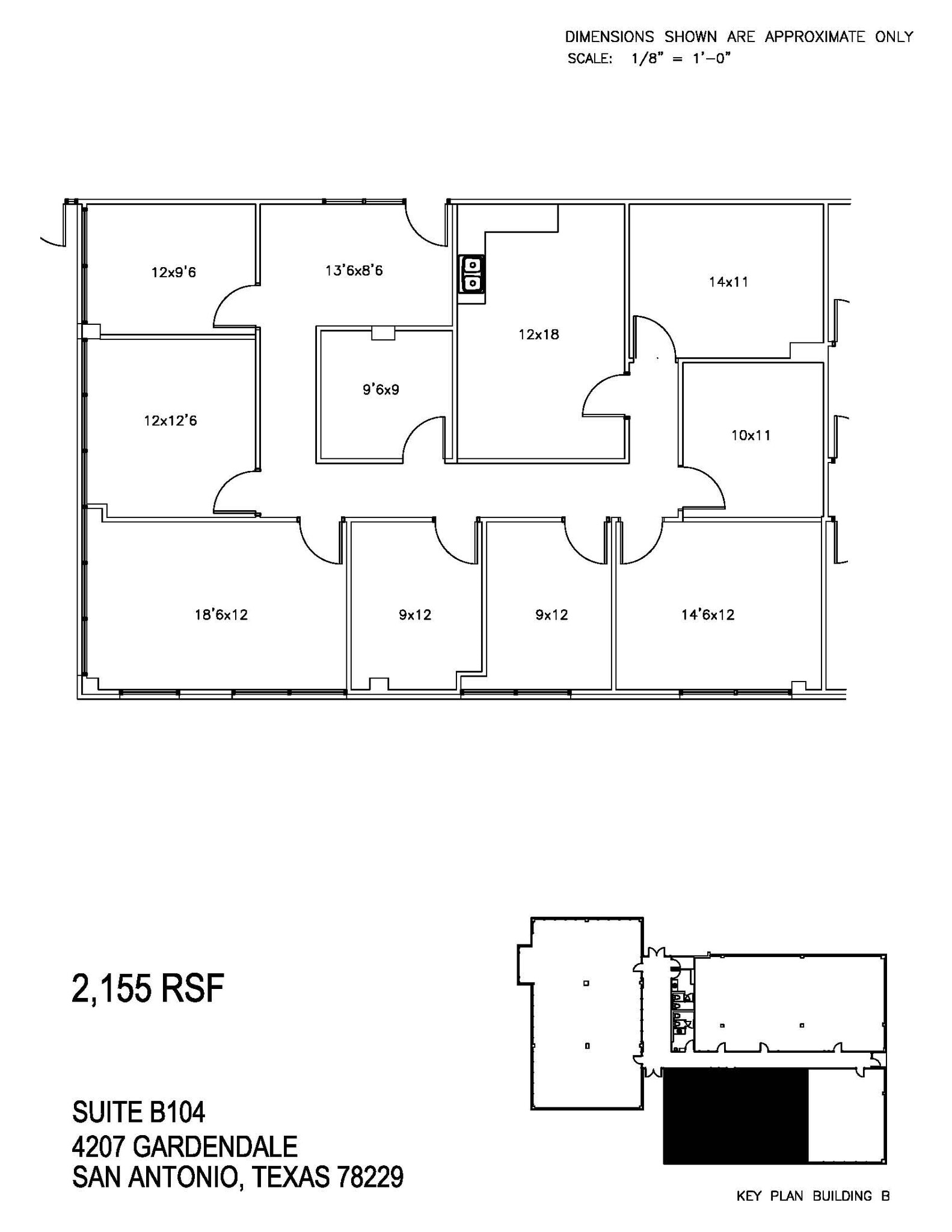 4203-4211 Gardendale St, San Antonio, TX for lease Floor Plan- Image 1 of 1