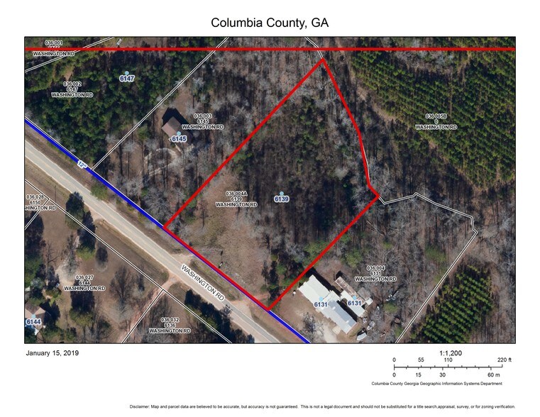 Washington Rd, Appling, GA for sale - Other - Image 1 of 1