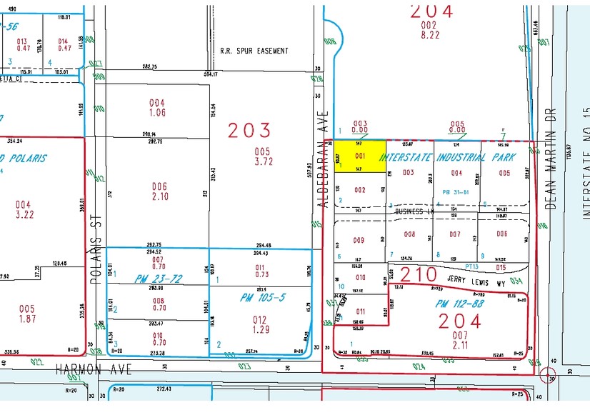 4416 Aldebaran Ave, Las Vegas, NV for sale - Plat Map - Image 3 of 3