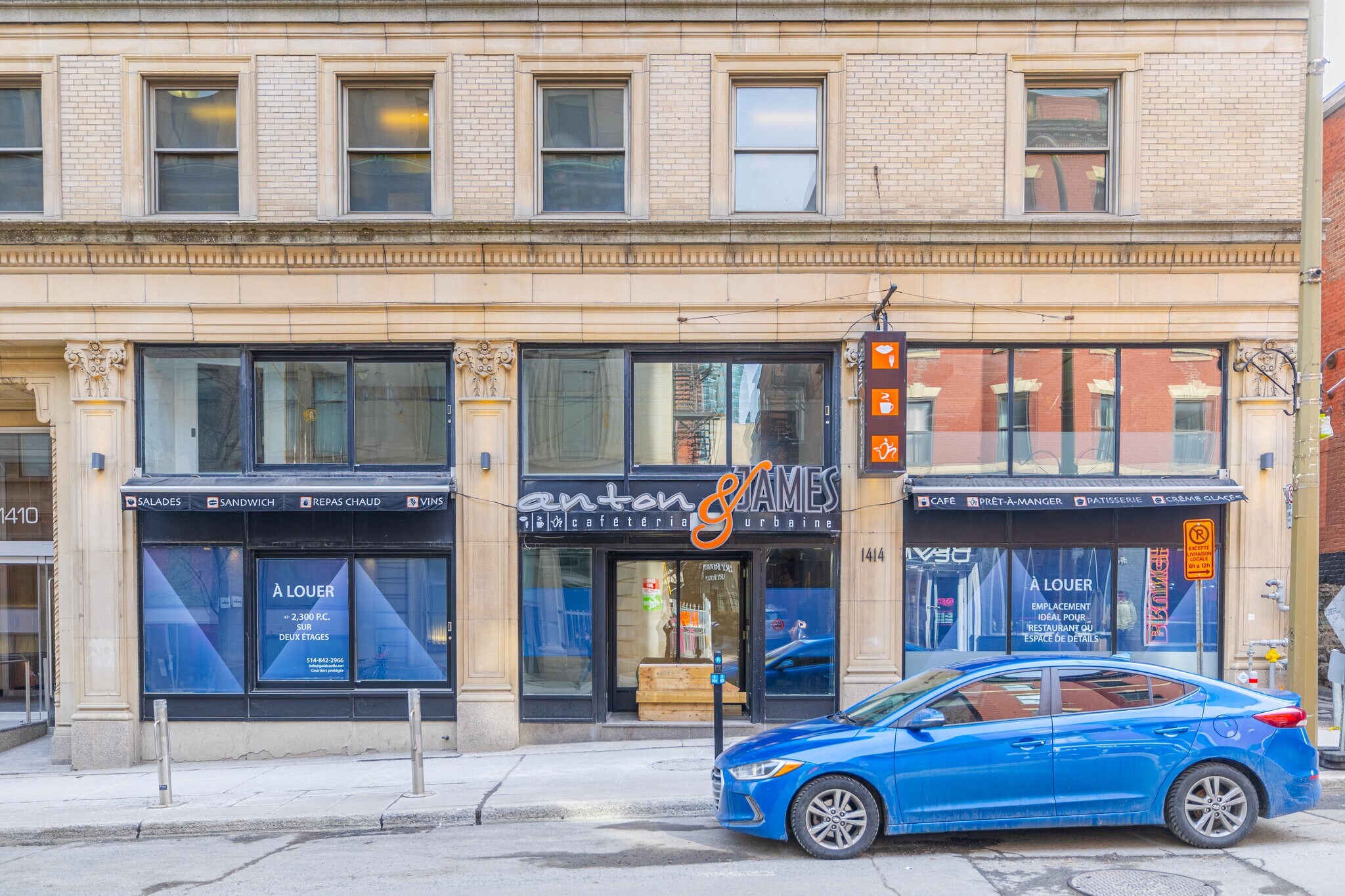 1410 Rue Stanley, Montréal, QC for lease Building Photo- Image 1 of 2