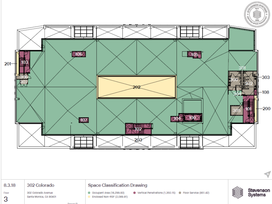 302 Colorado Ave, Santa Monica, CA for lease Floor Plan- Image 1 of 1