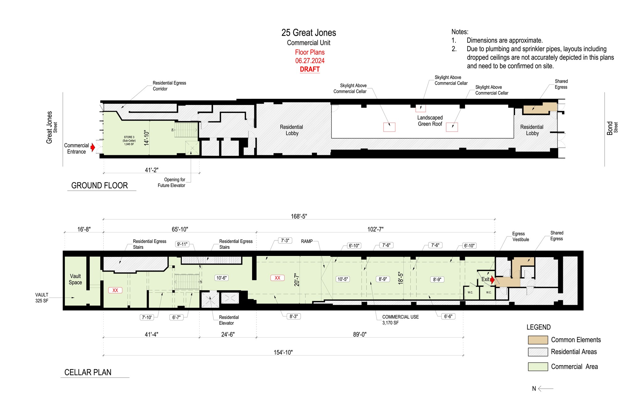 25 Great Jones St, New York, NY for lease Site Plan- Image 1 of 1