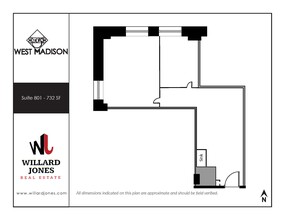 105 W Madison St, Chicago, IL for lease Floor Plan- Image 1 of 1