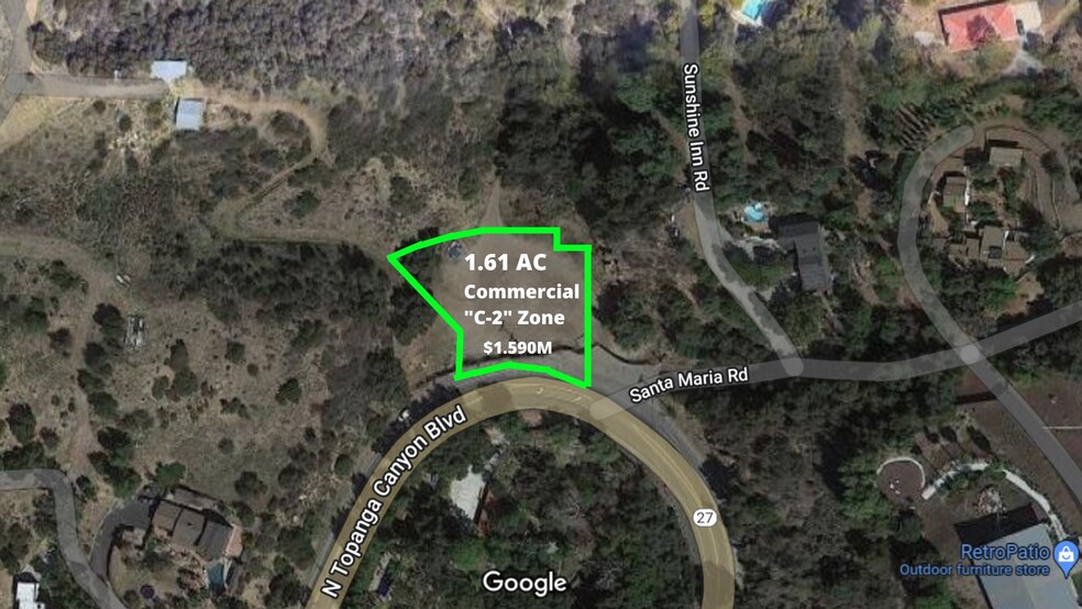 2032 N Topanga Canyon Blvd, Topanga, CA for sale - Building Photo - Image 1 of 1