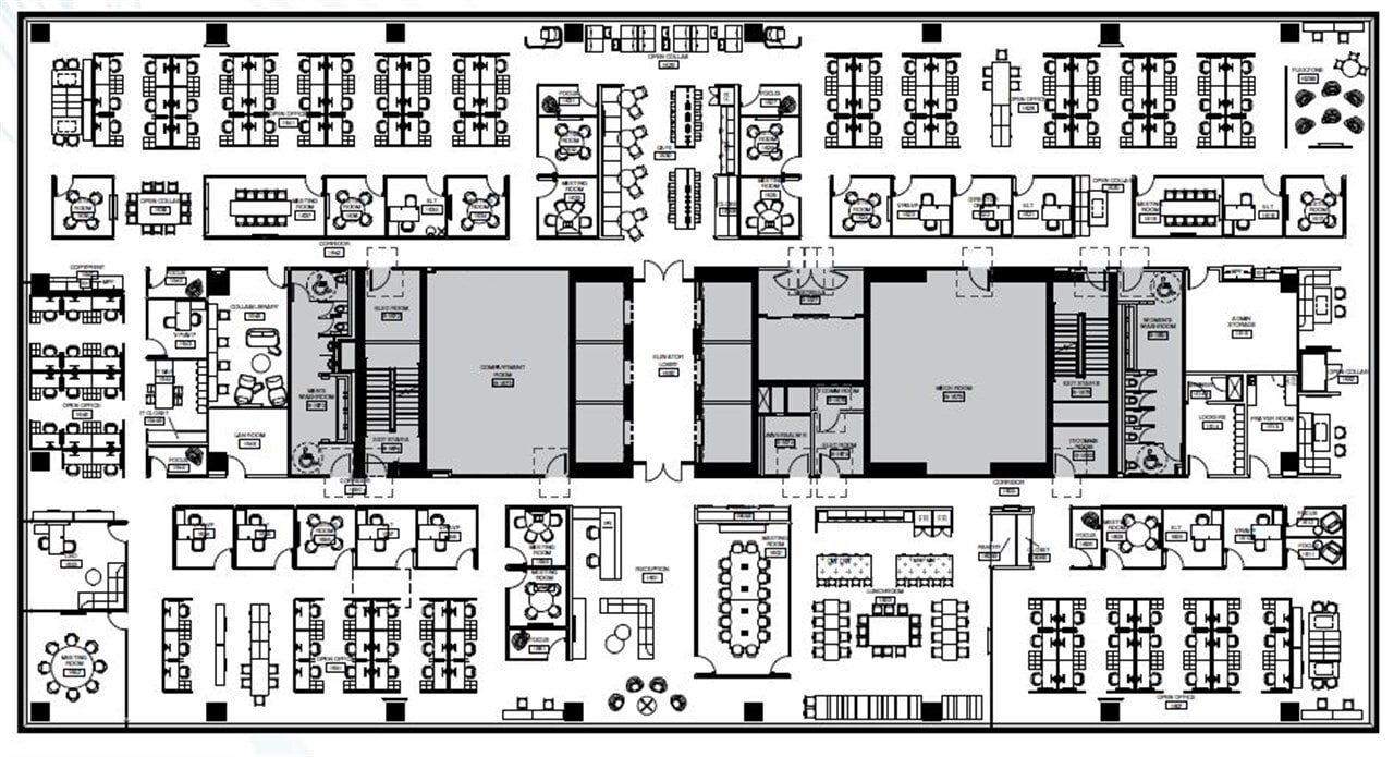 100 Queens Quay E, Toronto, ON for lease Floor Plan- Image 1 of 1