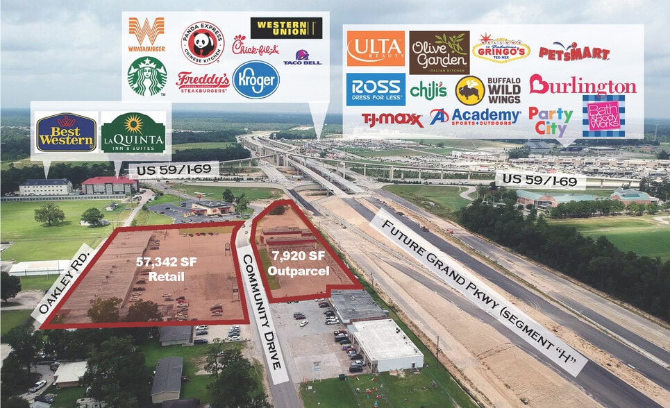 22480-22606 Community Dr, New Caney, TX for lease - Building Photo - Image 3 of 8