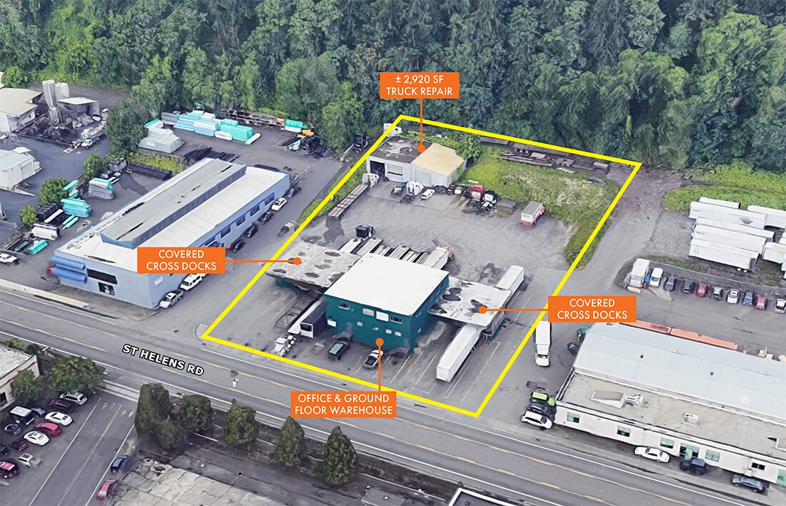 3641 NW St Helens Rd, Portland, OR for sale Aerial- Image 1 of 1