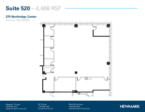 375 Northridge Rd, Atlanta, GA for lease Floor Plan- Image 1 of 1