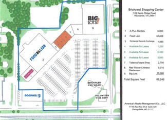 More details for 118-180 Kents Ridge Rd, Richlands, VA - Retail for Lease