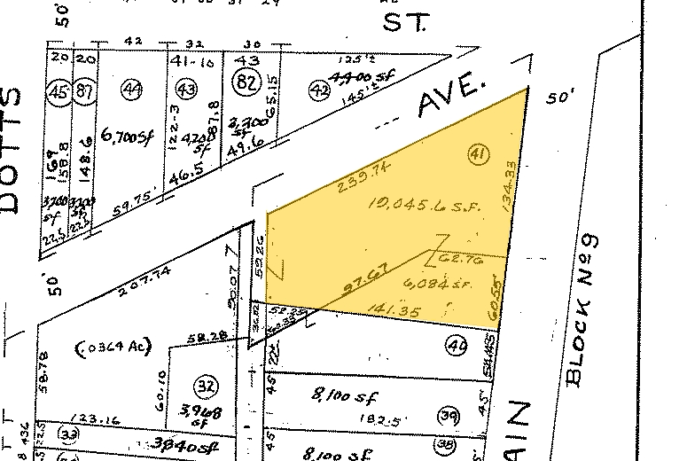 405 Main St, Pennsburg, PA for sale - Plat Map - Image 1 of 1