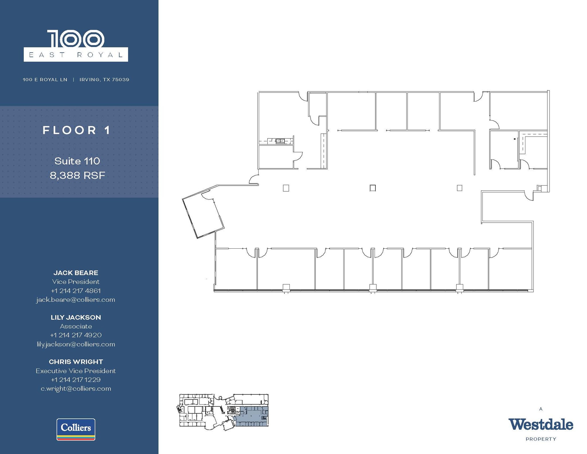 100 E Royal Ln, Irving, TX for lease Floor Plan- Image 1 of 1