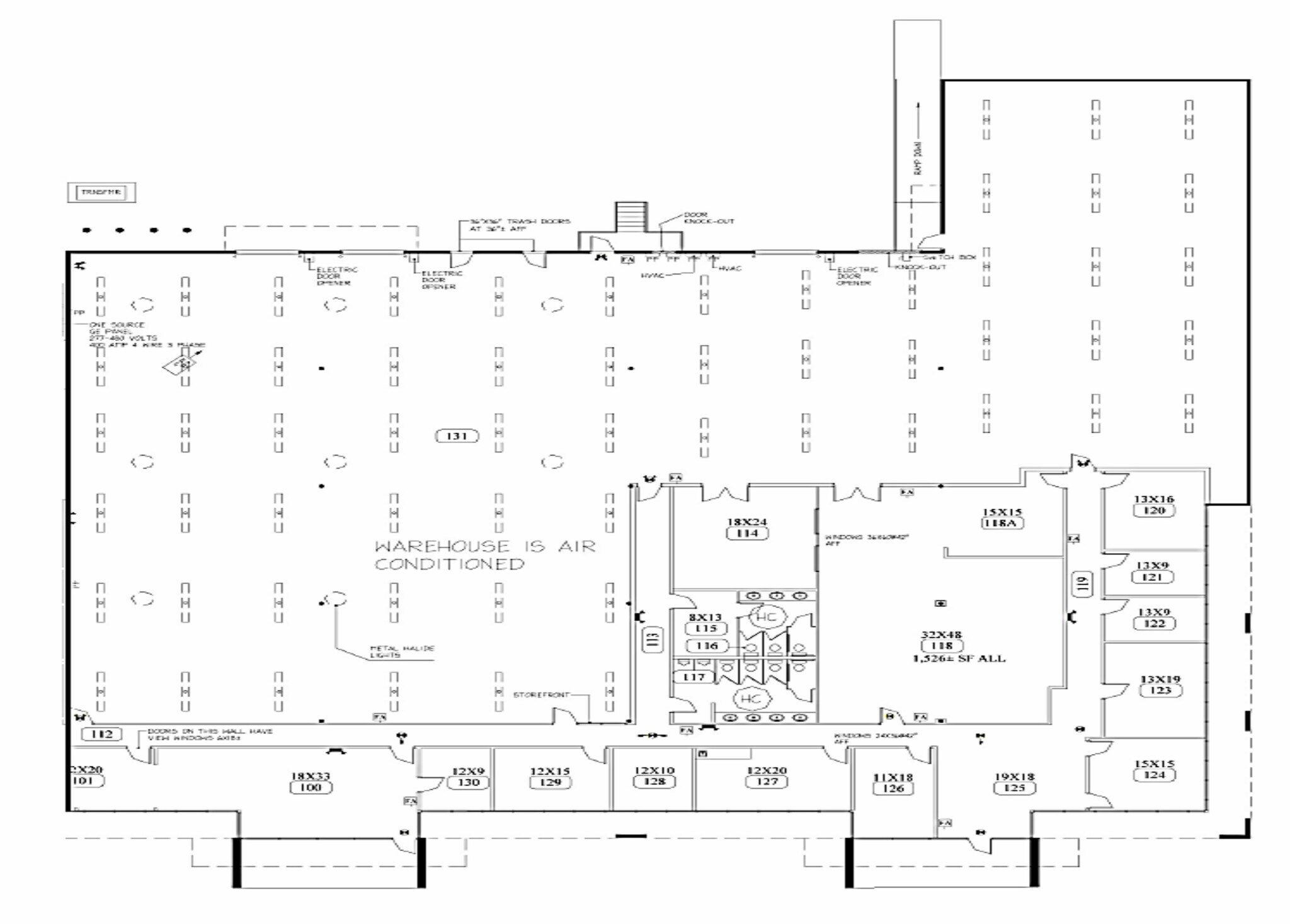 2825 Pacific Dr, Norcross, GA for lease Floor Plan- Image 1 of 1
