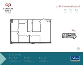 3333 Warrenville Rd, Lisle, IL for lease Floor Plan- Image 1 of 1