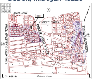 1364 Michigan Ave, Detroit, MI for sale Site Plan- Image 1 of 1