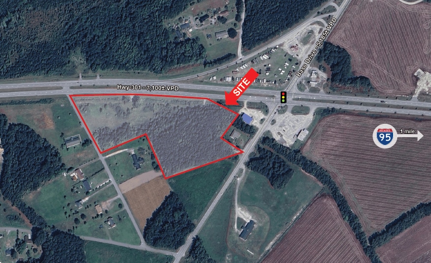 Hwy 301 & Bass Drive, Santee, SC for sale - Primary Photo - Image 1 of 1