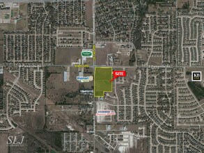S Hampton Rd & E Parkerville Rd, DeSoto, TX - Aerial map view - Image1