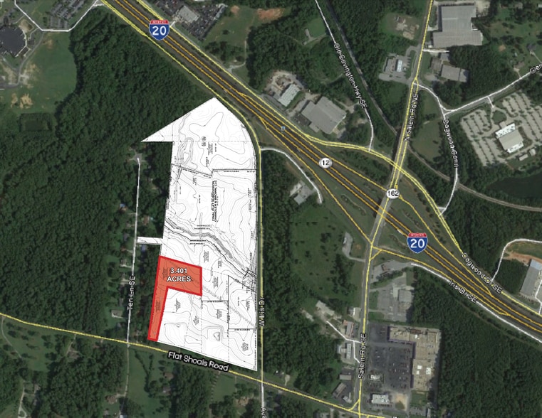 1960 Flat Shoals Rd, Conyers, GA for sale - Building Photo - Image 2 of 4