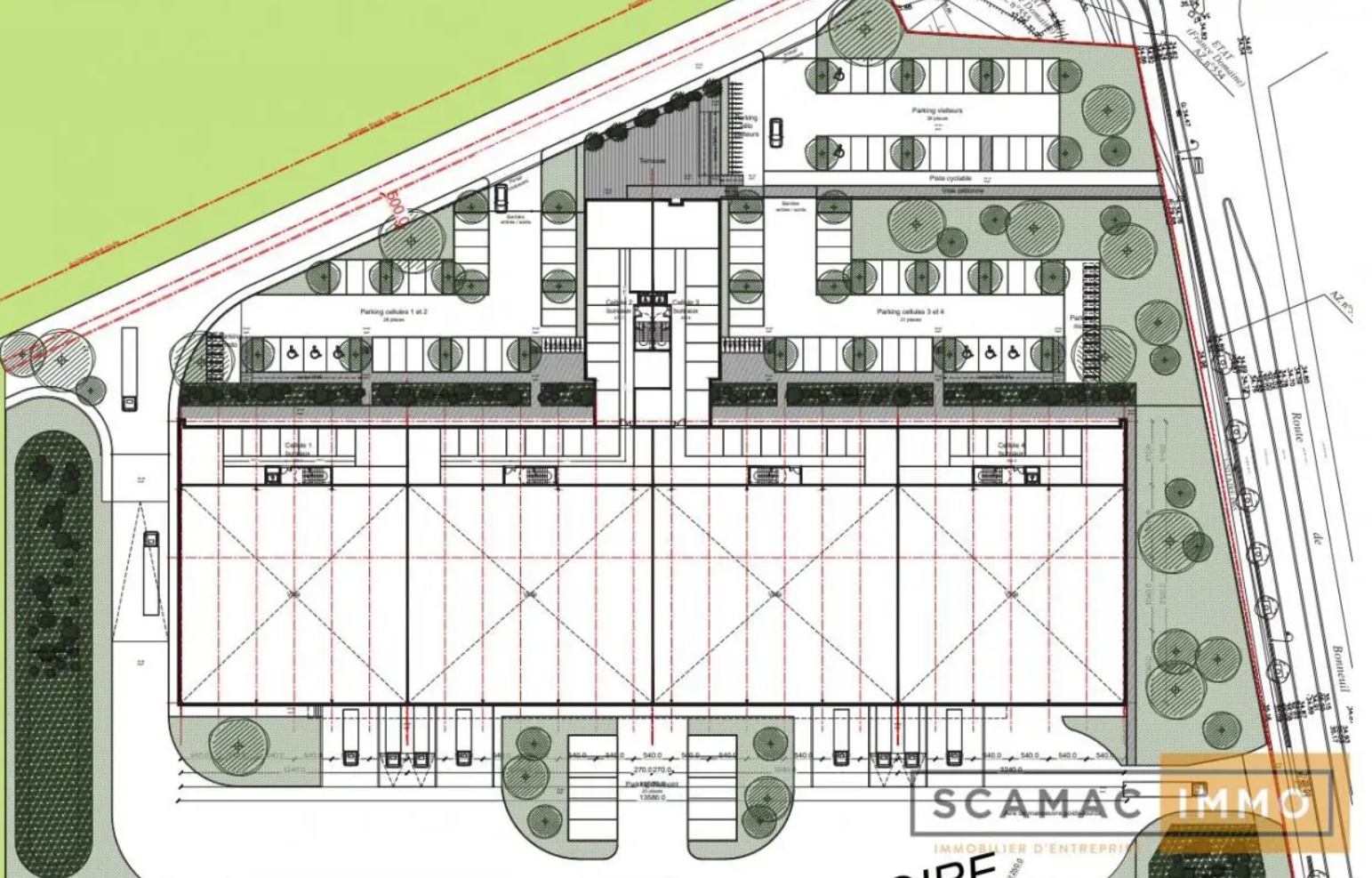 Industrial in Noiseau for lease Site Plan- Image 1 of 1