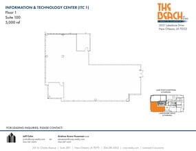 2021 Lakeshore Dr, New Orleans, LA for lease Site Plan- Image 1 of 1