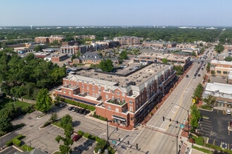 655 Deerfield Rd, Deerfield, IL - AERIAL  map view