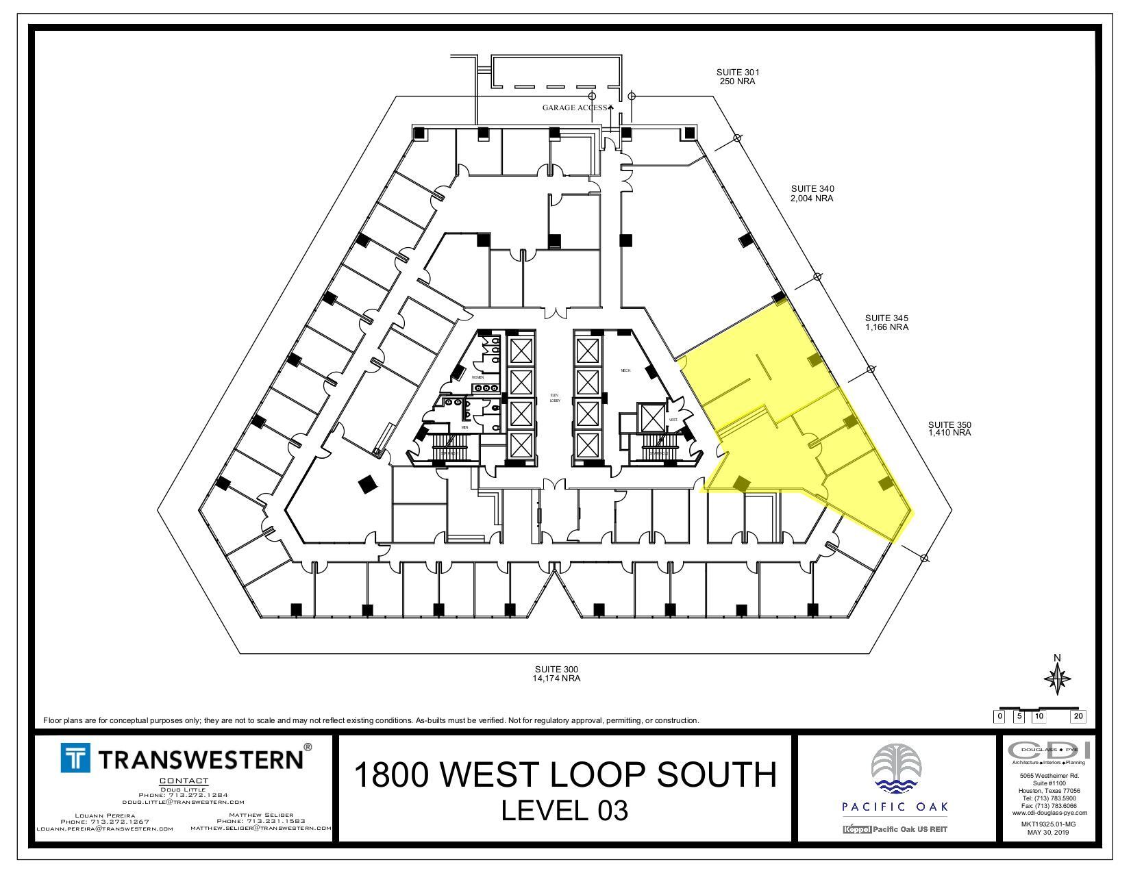 1800 West Loop S, Houston, TX for lease Floor Plan- Image 1 of 1