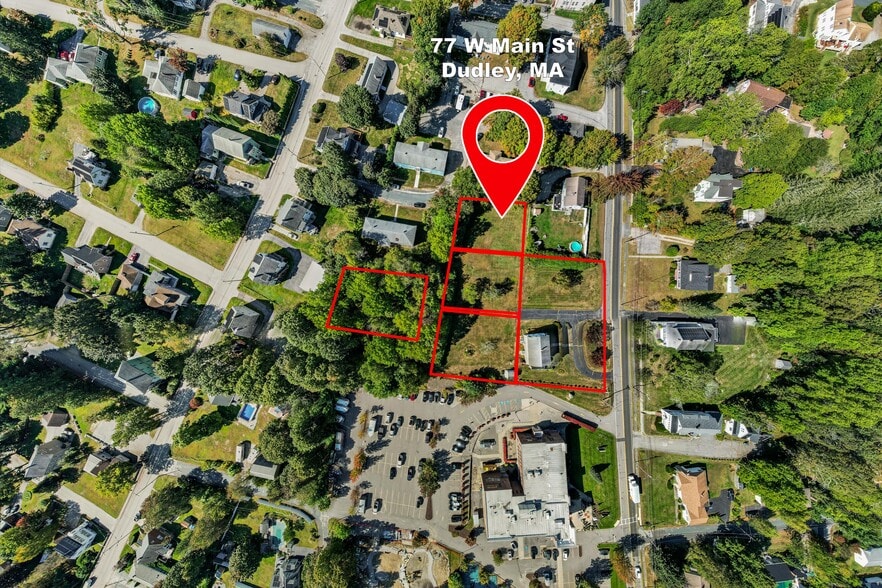 77 W Main St, Dudley, MA for sale - Aerial - Image 1 of 7