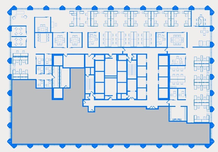 10020 100th St NW, Edmonton, AB for lease Floor Plan- Image 1 of 1