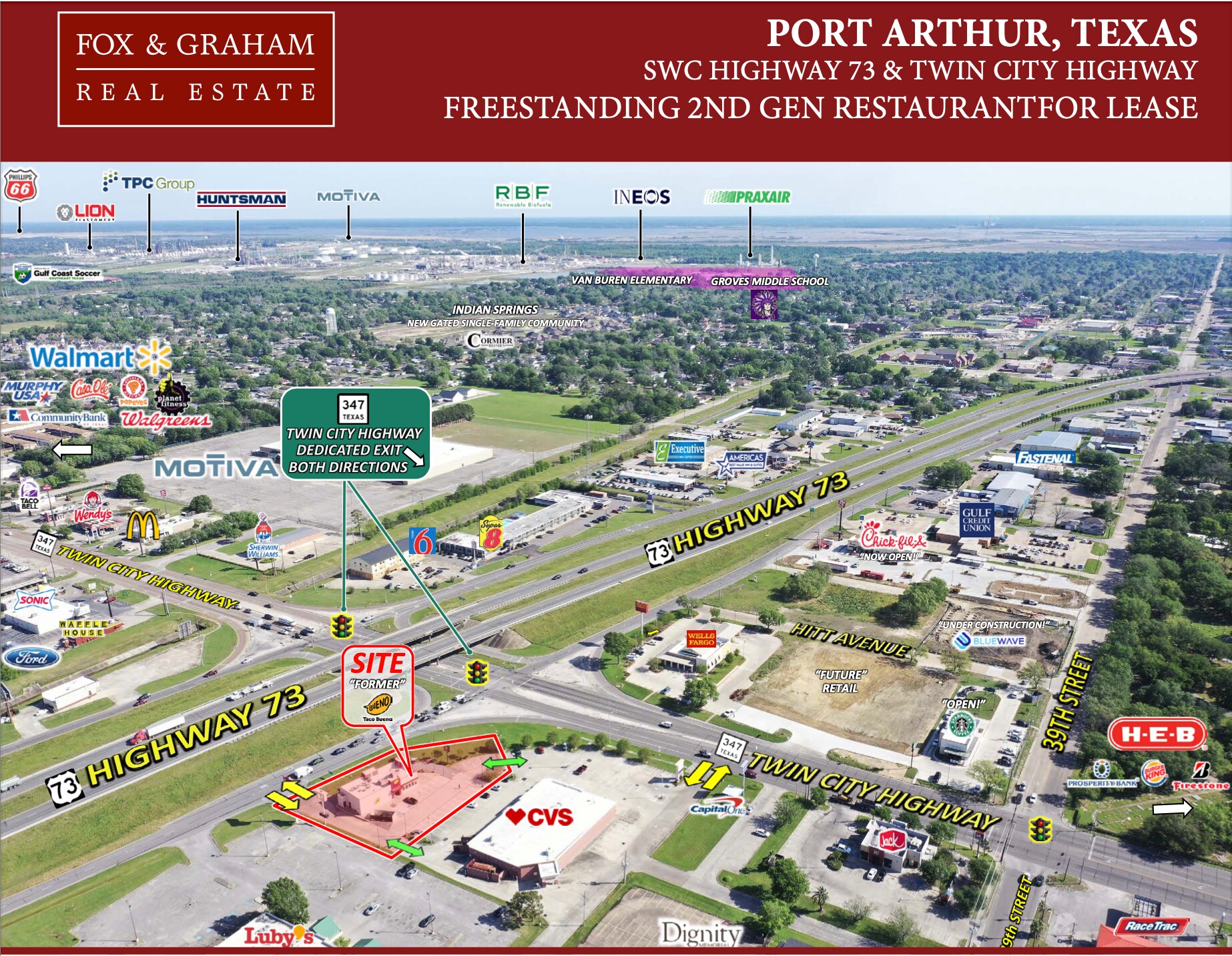 4900 State Highway 73, Port Arthur, TX 77642