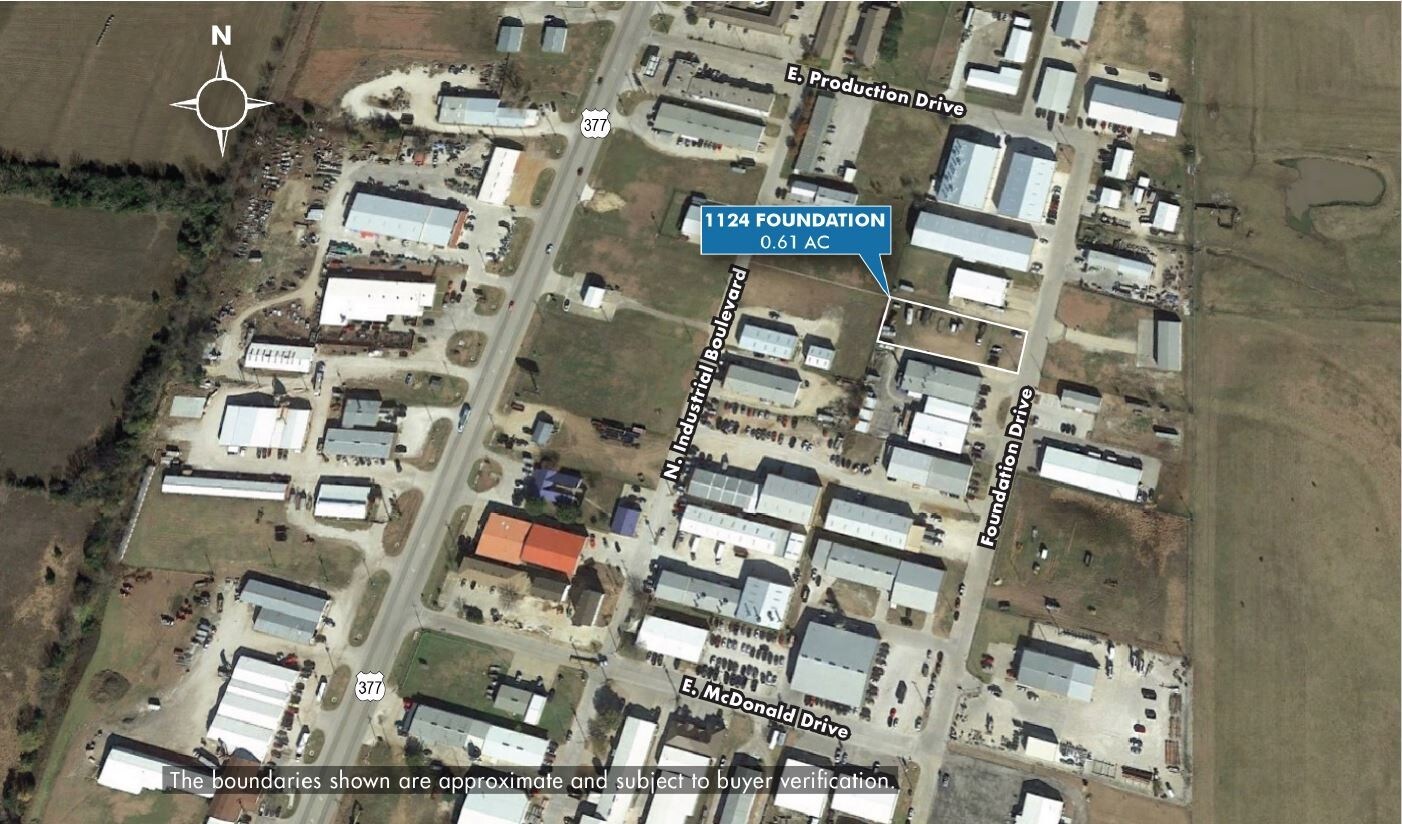 1124 N Foundation Dr, Pilot Point, TX for sale Aerial- Image 1 of 1