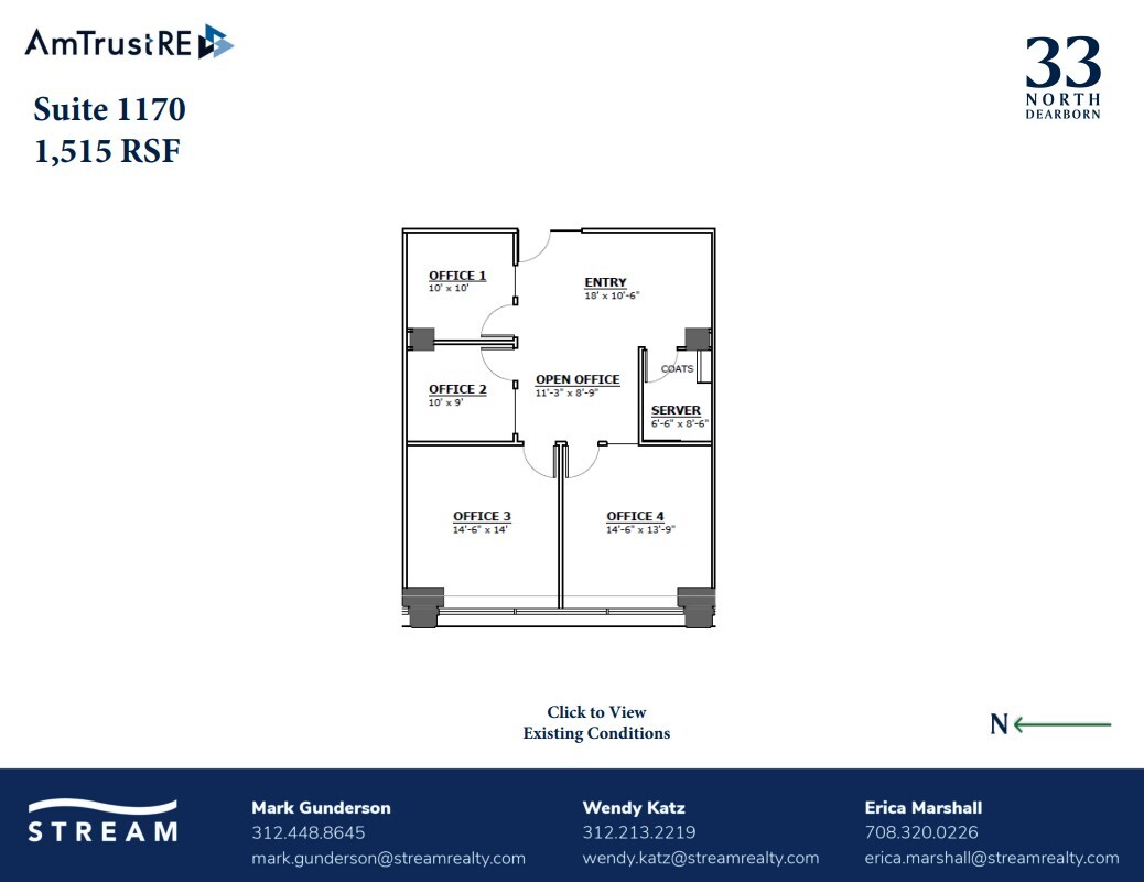 33 N Dearborn St, Chicago, IL for lease Floor Plan- Image 1 of 1