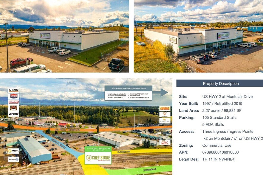 1031 US Highway 2 W, Kalispell, MT 59901 US Foods Chef'Store