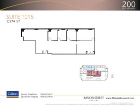 200 E Broward Blvd, Fort Lauderdale, FL for lease Floor Plan- Image 2 of 7