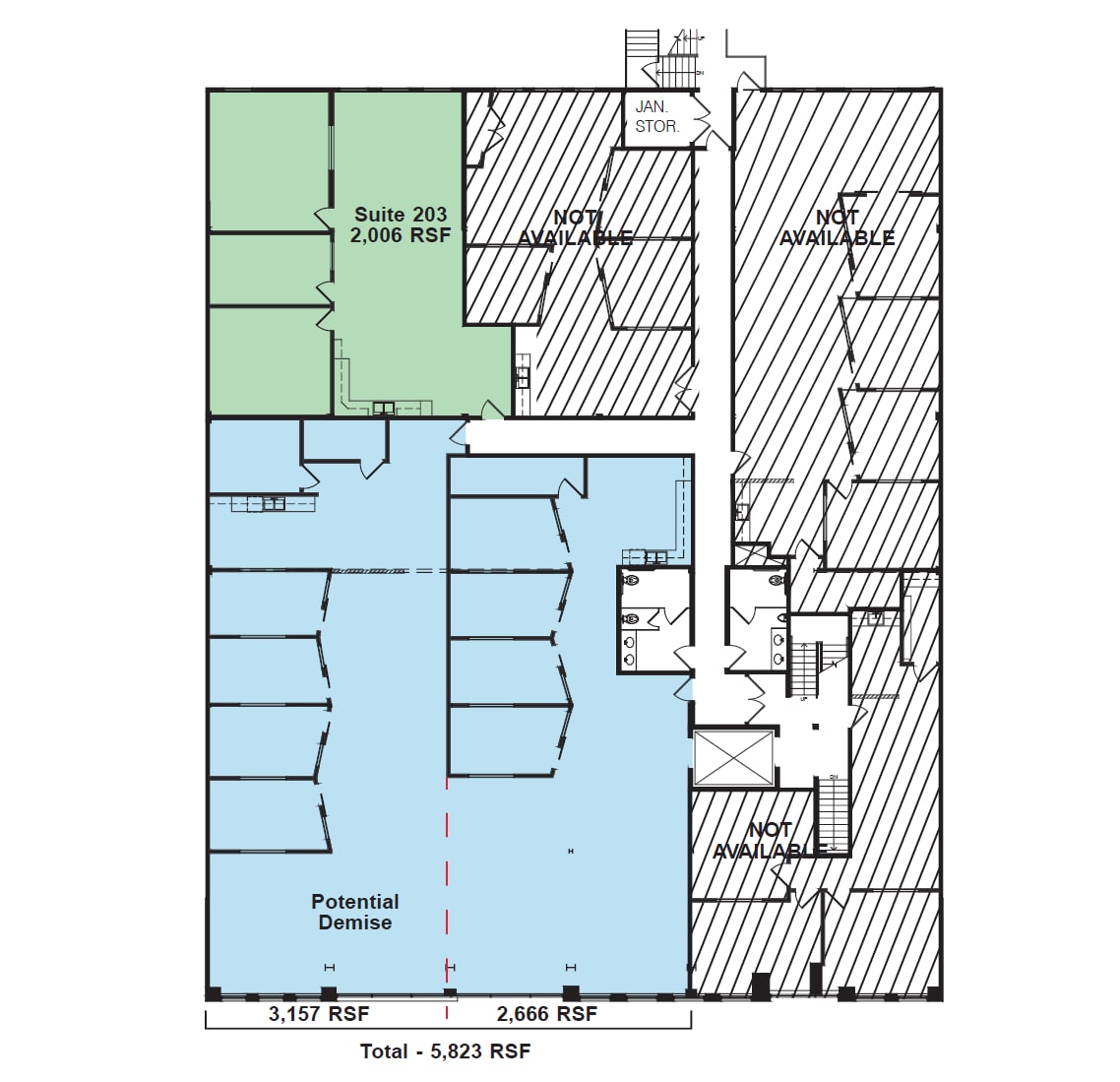 3122 Santa Monica Blvd, Santa Monica, CA for lease Floor Plan- Image 1 of 1