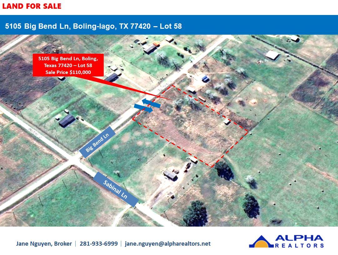 5105 Big Bend Ln, Boling, TX for sale Primary Photo- Image 1 of 5