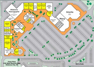 3705 W Memorial Rd, Oklahoma City, OK for lease Site Plan- Image 1 of 2