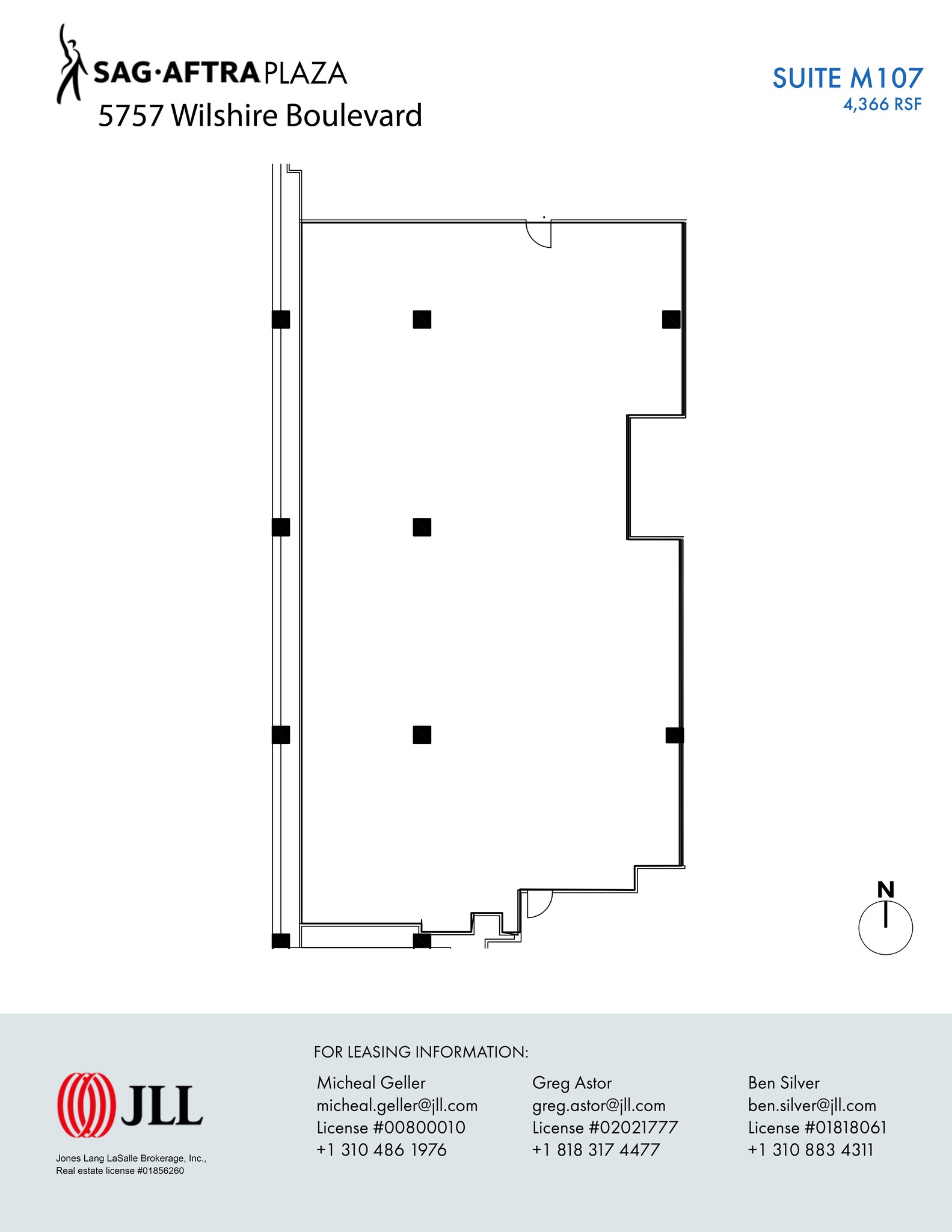 5757 Wilshire Blvd, Los Angeles, CA for lease Site Plan- Image 1 of 1