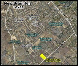 280 Sunshine Ln, New Braunfels, TX - Aerial  map view - Image1