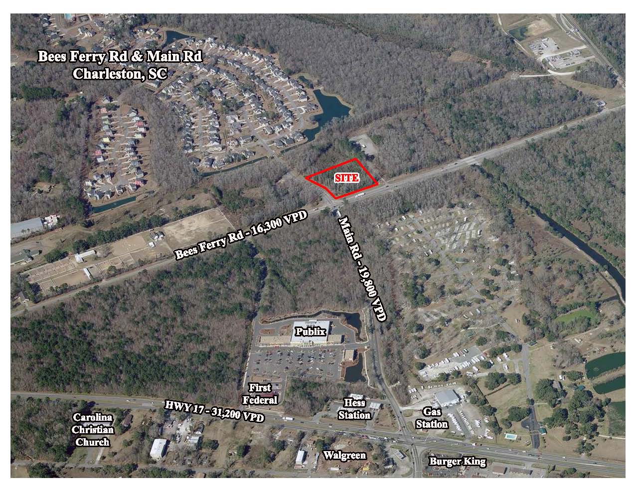 Bees Ferry Rd, Johns Island, SC for sale Primary Photo- Image 1 of 1