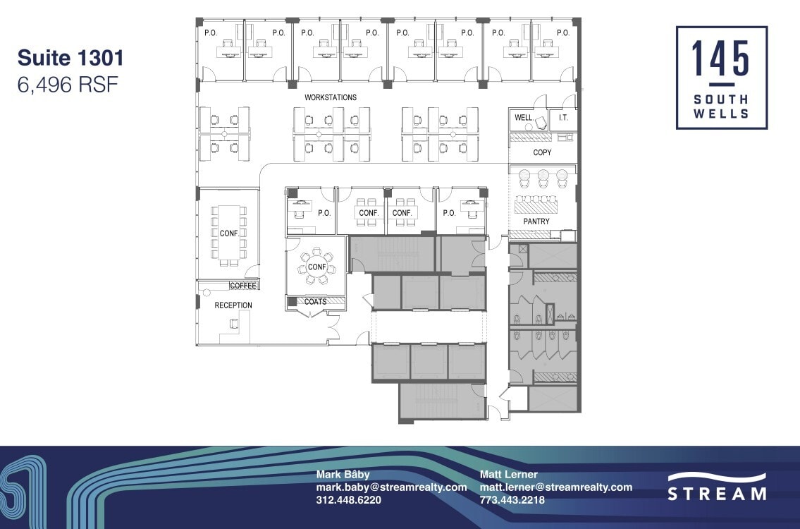 145 S Wells St, Chicago, IL for lease Floor Plan- Image 1 of 1