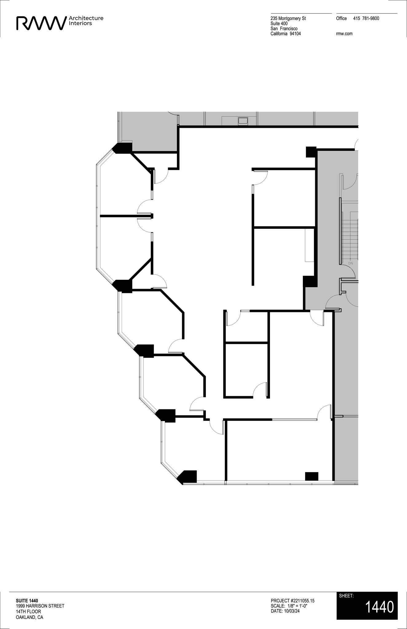 1999 Harrison St, Oakland, CA for lease Floor Plan- Image 1 of 1