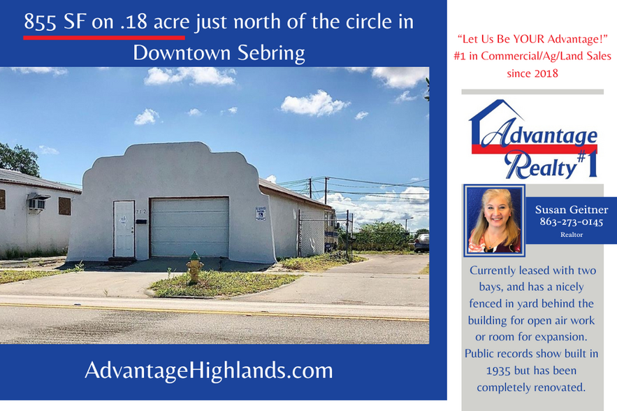 712 N Ridgewood Dr, Sebring, FL for sale - Building Photo - Image 1 of 16