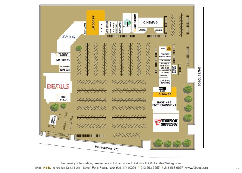 2900 W Washington St, Stephenville, TX for lease - Site Plan - Image 3 of 3