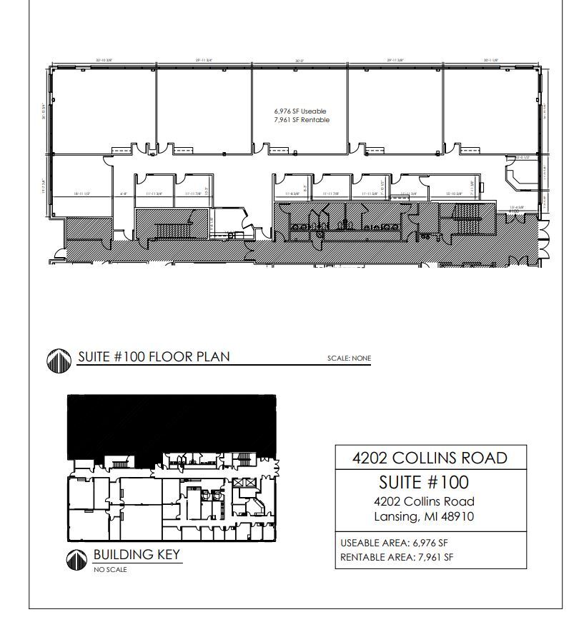 4202 Collins Rd, Lansing, MI for lease Floor Plan- Image 1 of 1