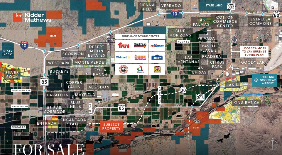 SEC 7th St & Beloat rd, Buckeye, AZ for sale - Aerial - Image 2 of 3